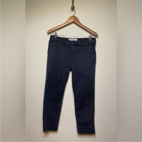 Frank & Eileen Wicklow Italian Performance Twill Pant in Washed Black - Picture 4 of 6